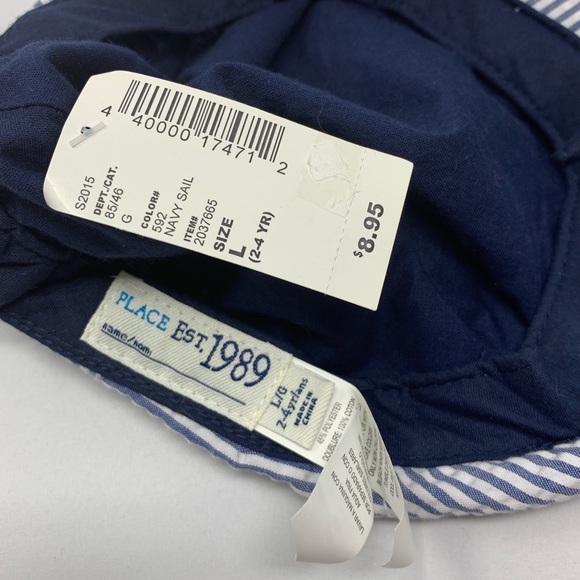 NWT Children's Place Striped Hat 2 - 4Y - Picture 4 of 5